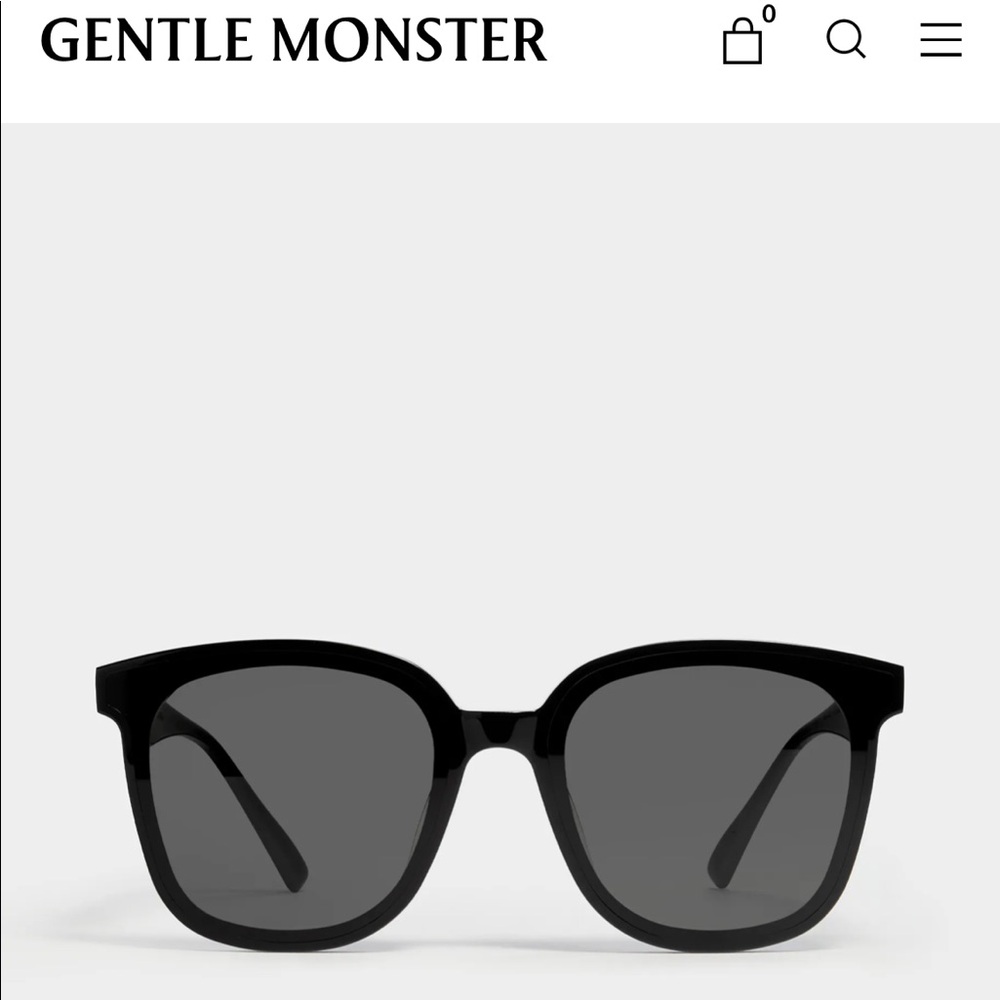 GENTLE MONSTER Black Sunglasses